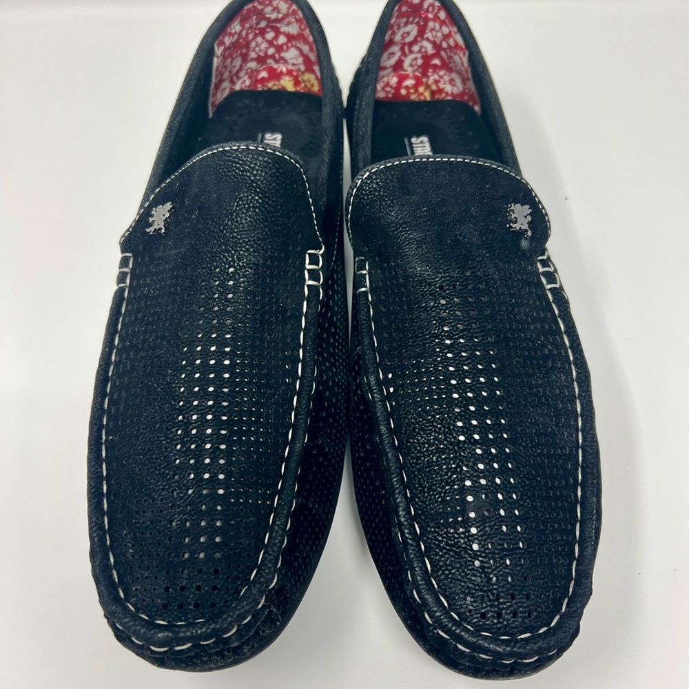 Stacy Adams Cicero Slip-On Loafer Black US Men's Size 12 M